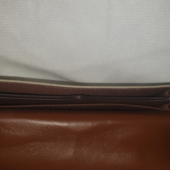 FOSSIL “Mila” Mini Crossbody Black Cream Brown - Picture 8 of 8